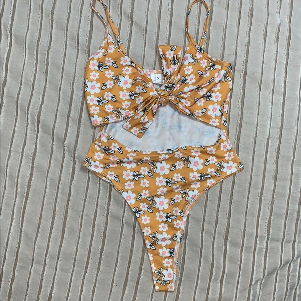 Floral one piece